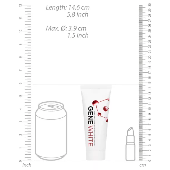 Pharmquests Gene White - hudblekande kräm (100 ml)
