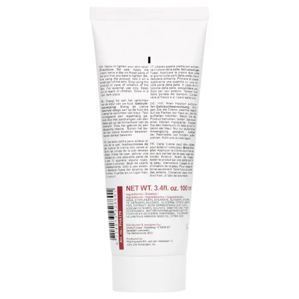 Pharmquests Gene White - hudblekande kräm (100 ml)