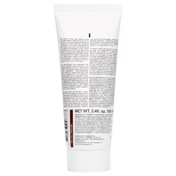 Pharmquests Miracle Bomb - bröstförstoringskräm - uppstramande - 100ml