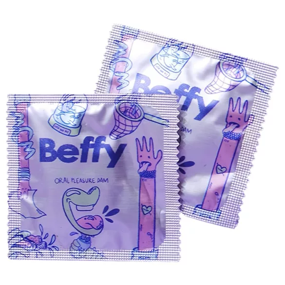 Beffy - oralsexskydd - ultratunn - 2 st