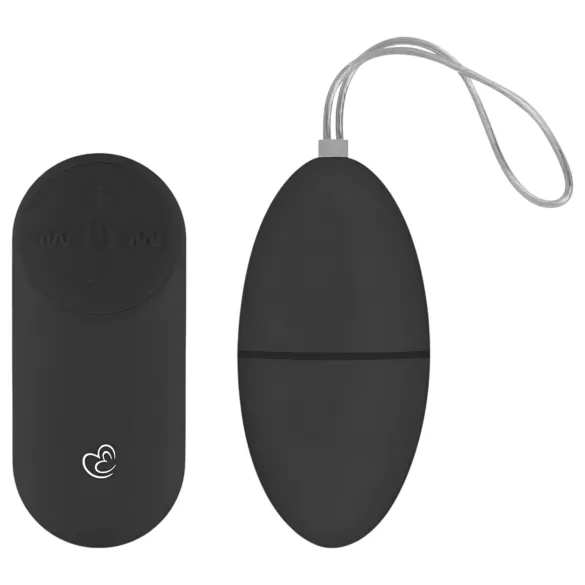 EasyToys - bärbart radiostyrt vibratorägg med 7 rytmer (svart)