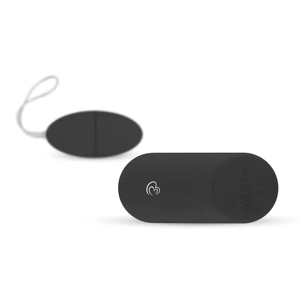 EasyToys - bärbart radiostyrt vibratorägg med 7 rytmer (svart)