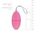 Easytoys - 7-rytmers trådlöst vibrerande ägg (rosa)