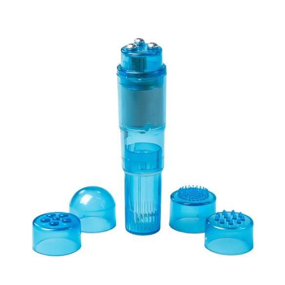 Easytoys Pocket Rocket - vibratorset - blå (5 delar)