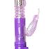 Easytoys Butterfly - roterande vibrator med stötfunktion - lila