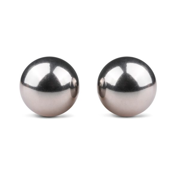 Easytoys Ben Wa - Stål Geishakulor - Silver (19mm)