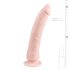 Easytoys - sugproppdildo i 100% silikon (21 cm) - naturfärg