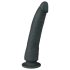 Easytoys - dildo med sugkopp - silikon - svart - 21cm