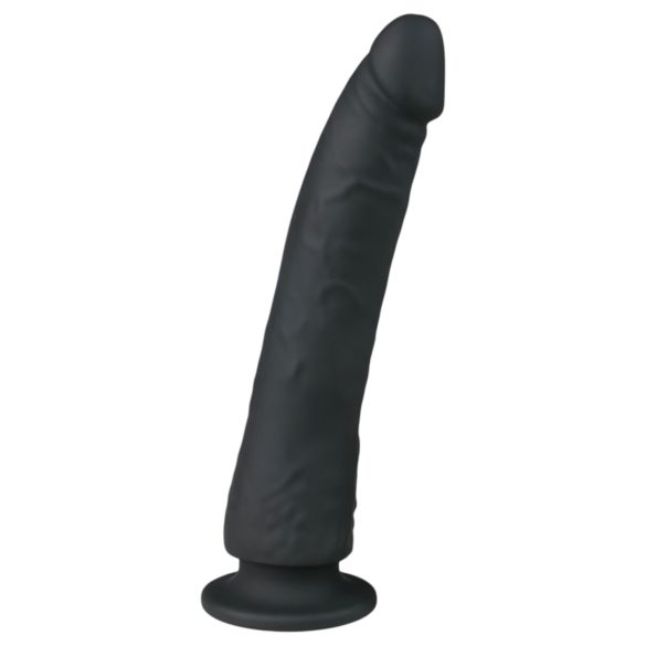 Easytoys - dildo med sugkopp - silikon - svart - 21cm