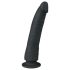 Easytoys - dildo med sugkopp - silikon - svart - 21cm