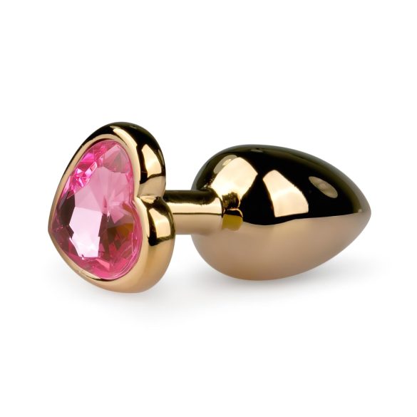 Easytoys Metall No.3 - analplugg - guld-rosa (2,5 cm)