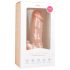 Easytoys - Dildo med sugkopp och testiklar (17,5 cm) - natur