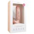 Easytoys - Dildo med sugkopp och testiklar (22,5 cm) - Naturlig