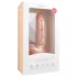 Easytoys - dildo med sugpropp och kulor - 22,5 cm - natur