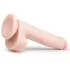 Easytoys - dildo med sugkopp och pung - stora 26,5cm - hudfärgad