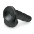 Easytoys - dildo med sugkopp och pung - svart 26,5 cm