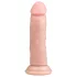 Easytoys - realistisk dildo med sugkopp - 15,5 cm - hudfärgad