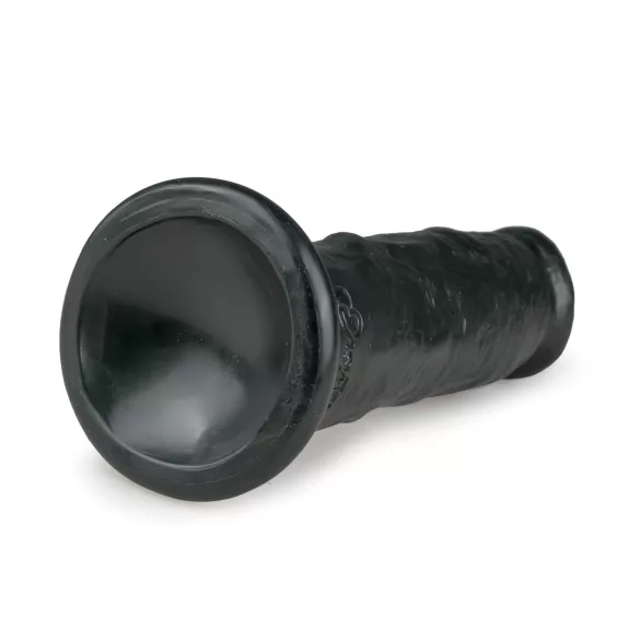 Easytoys - realistisk dildo med sugkopp - 15,5 cm - svart