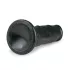 Easytoys - realistisk dildo med sugkopp - 15,5 cm - svart