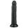Easytoys - realistisk dildo med sugkopp (20,5 cm) - svart