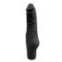 Easytoys Power Vibe - normal silikon penisvibrator (svart)