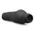 Easytoys Power Vibe - normal silikon penisvibrator (svart)