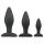 Easytoys Rocket - analsats - svart (3 delar)