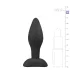 Easytoys - analplugg - liten - svart silikon