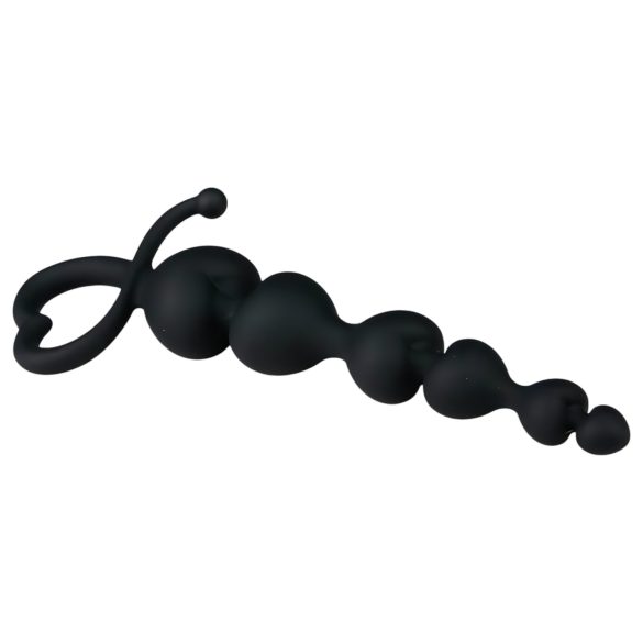 EasyToys - pärlstav för anal användning (svart)