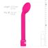 Easytoys - G-punkt vibrator - smal design - rosa