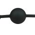 Easytoys - Silikon Bollgag (Svart)