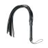 Easytoys Flogger - mjuk konstläderpiska (svart)