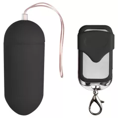 EasyToys - bärbart vibratorägg med fjärrkontroll (svart)