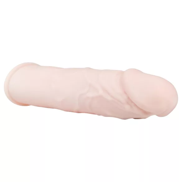 Easytoys - Flesh - penissleeve för förlängning (naturell) - 18 cm