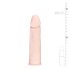 Flesh - förlängande penisöverdrag (naturlig) - 18 cm