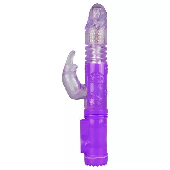 Easytoys Bunny - rabbitvibrator med roterande stötfunktion - lila