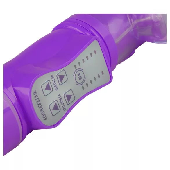 Easytoys Bunny - rabbitvibrator med roterande stötfunktion - lila