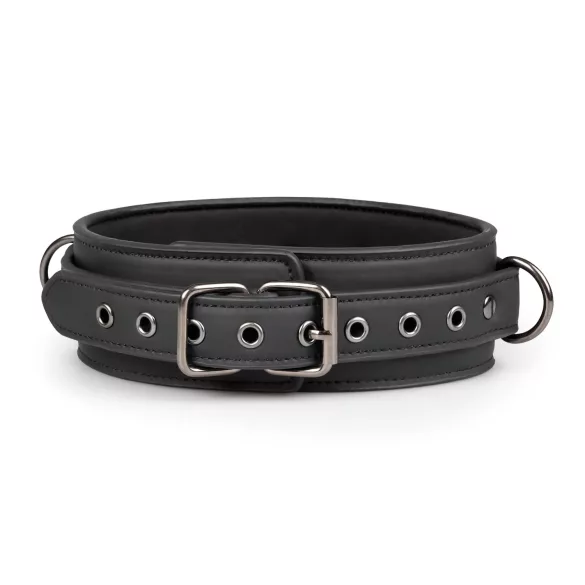 Easytoys - halsband hand- och fotbojor set - svart