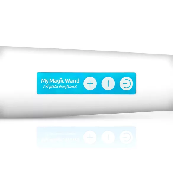 MyMagicWand - kraftfull massagevibrator - vit/blå