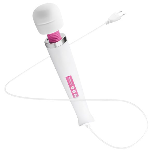MyMagicWand - massagevibrator med stark motor - vit/rosa