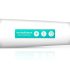 MyMagicWand - kraftfull vibrator (vit-turkos)