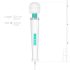 MyMagicWand - massagevibrator med stark motor - vit/turkos