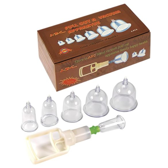 Rimba Cupping - sugande pumpa set (6 delar)