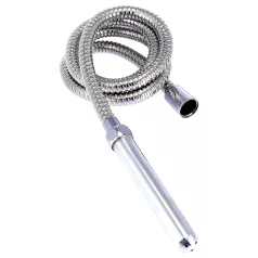 Rimba - analdusch med slang - aluminium - silver