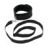 Rimba Soft - mjuk halsband och koppel (svart)