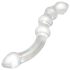Rimba Dolly - analdildo glas vågig transparent