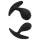 Rimba Copenhagen - analpluggsset (svart, 2 st)