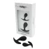 Rimba Copenhagen - analpluggsset (svart, 2 st)