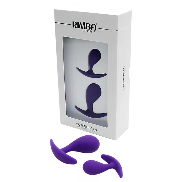 Rimba Copenhagen - Analpluggset (lila, 2 st)