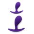 Rimba Copenhagen - Analpluggset - Lila (2 st)